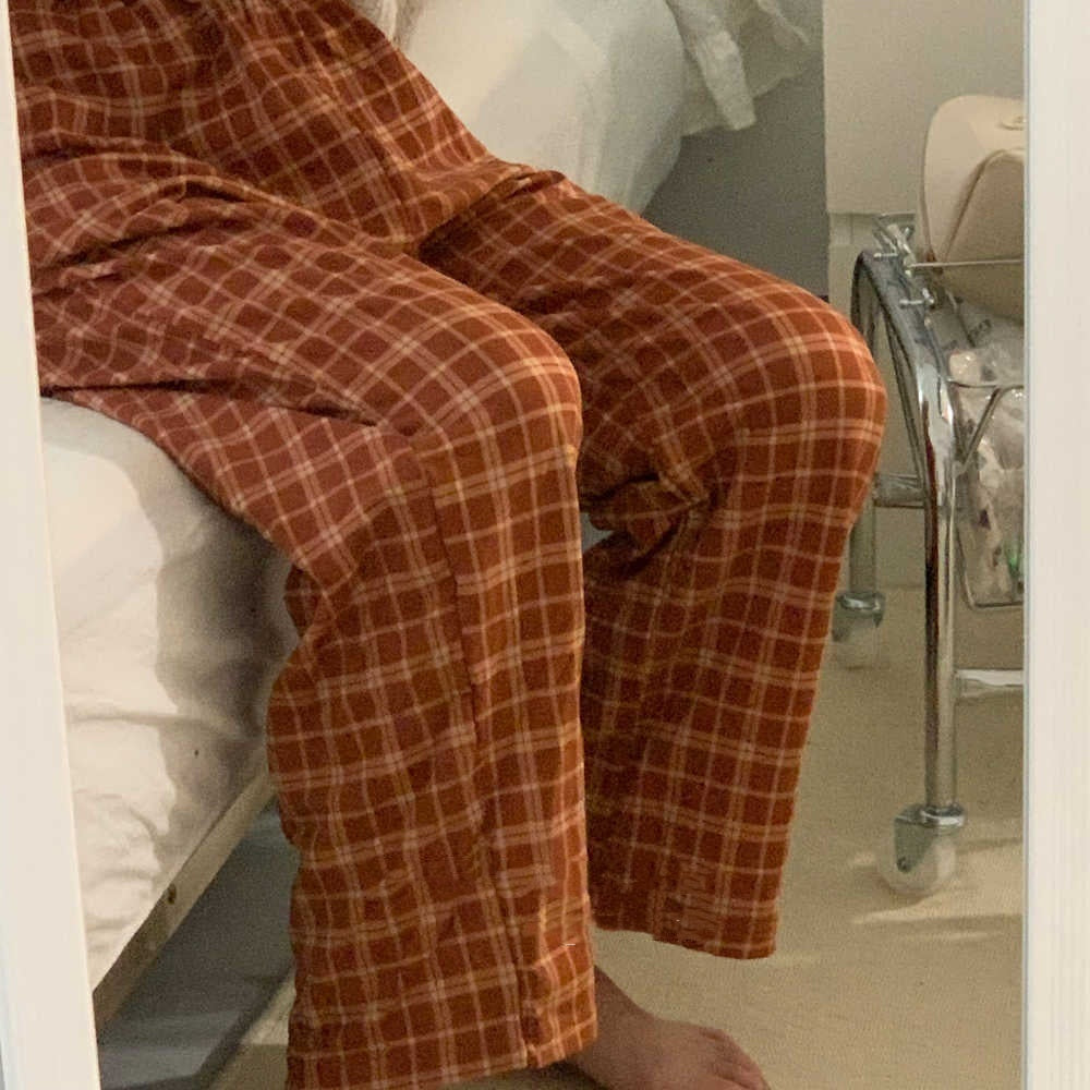Geruite pyjama broek - Markuys
