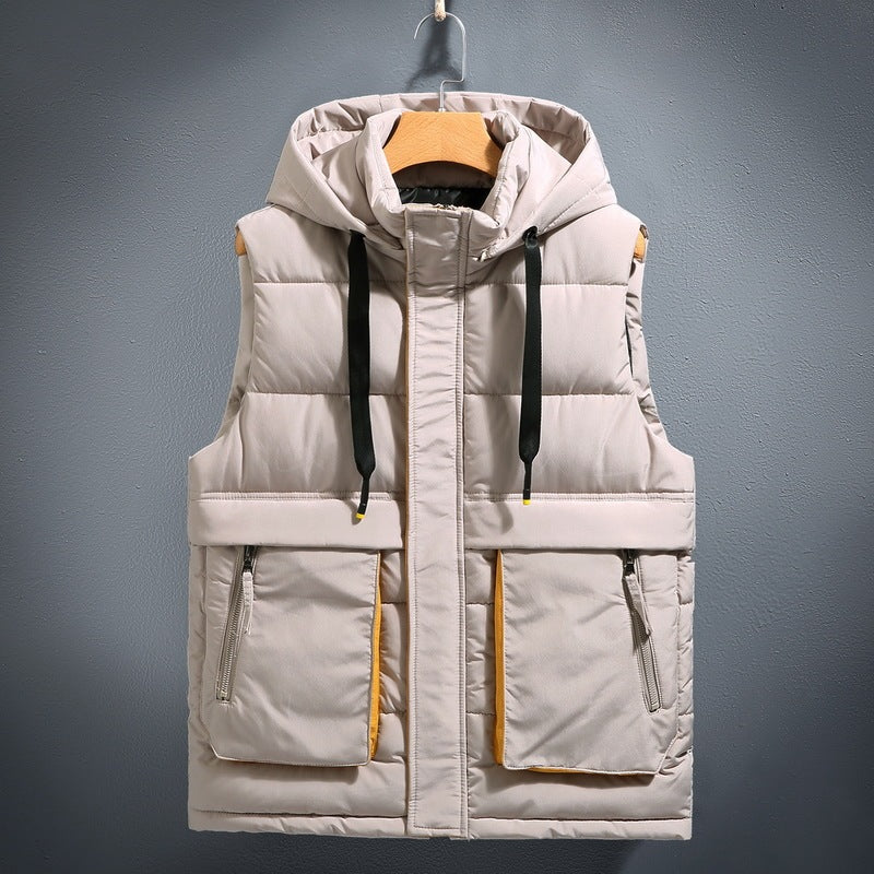 Bodywarmer with hood - Eric