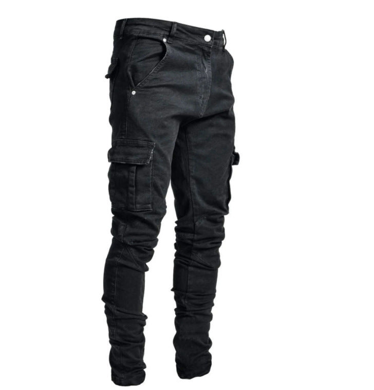 Heren jeans met zijzakken - Casper