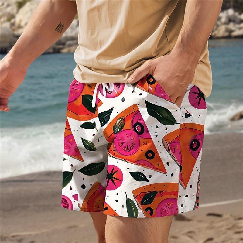 Hawai stijl zwembroek heren - Ben