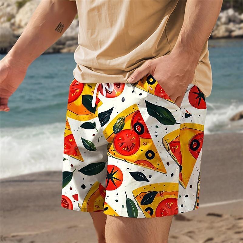 Hawai stijl zwembroek heren - Ben