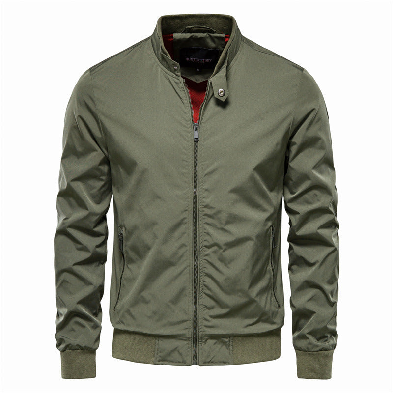 Modieus slim fit heren casual jack - Jason