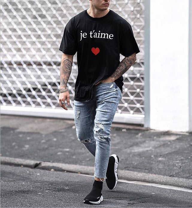 Straight leg jeans heren - Vigør