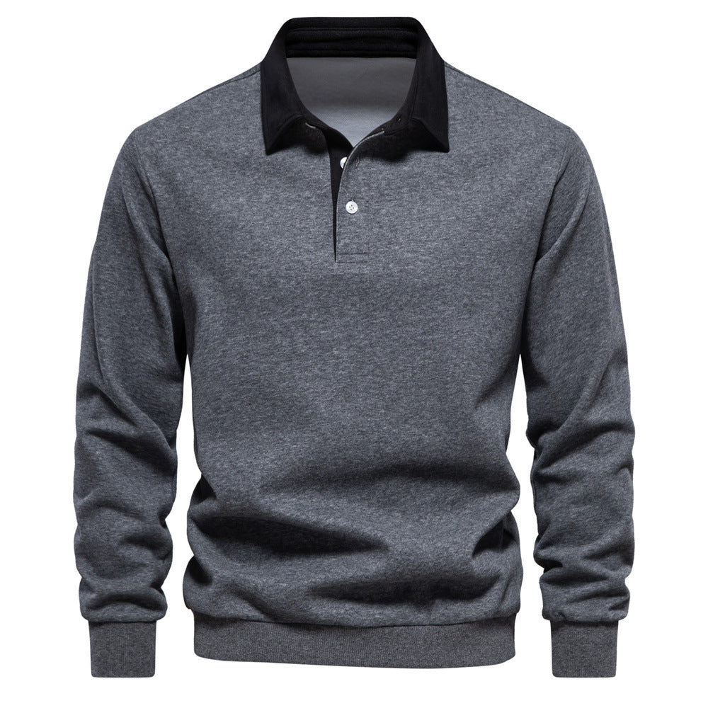 Modieuze casual trui met lange mouwen - Joris