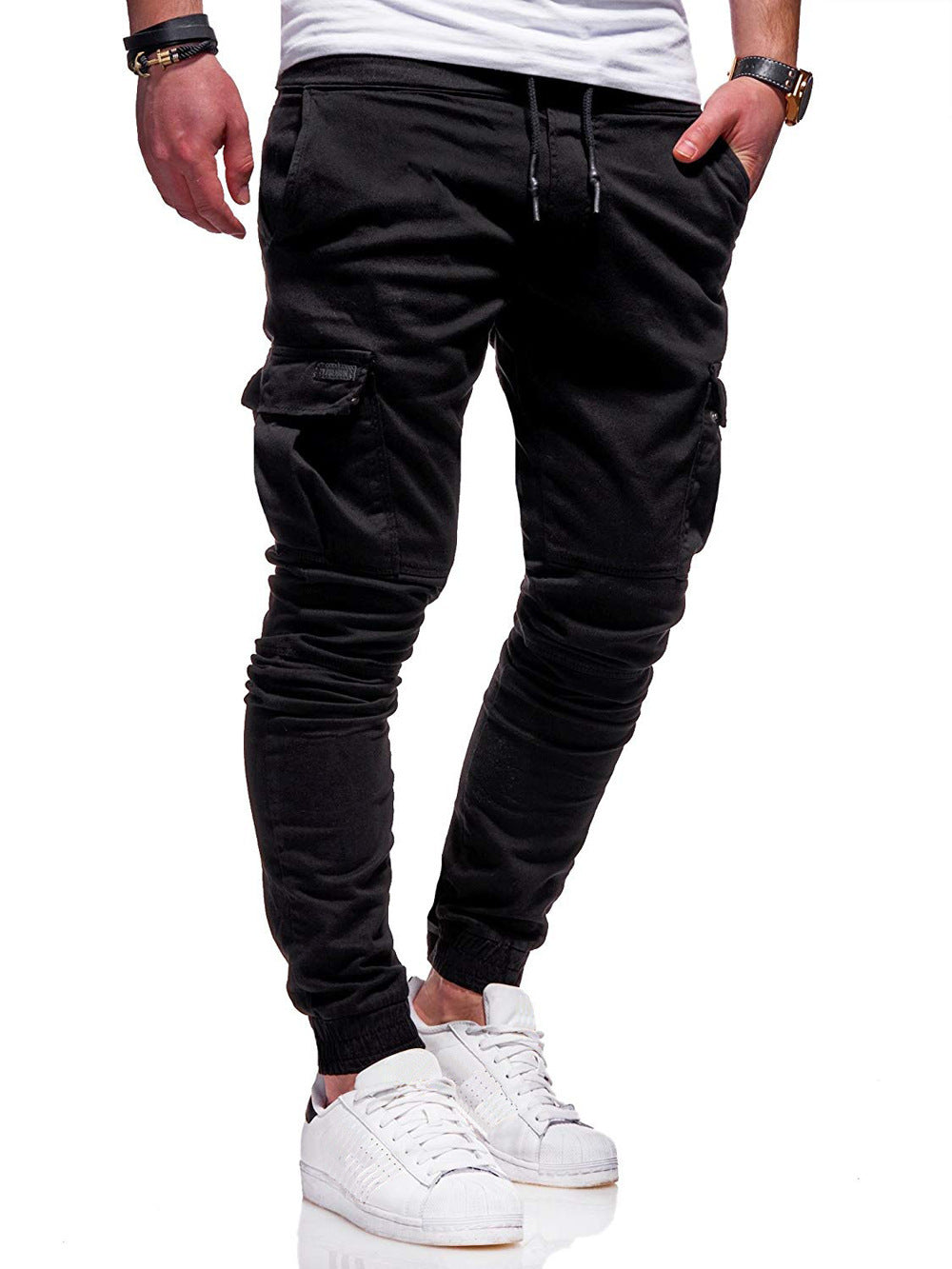 Casual sportbroek voor heren, Geschikt voor in de sportschool of voor in het dagelijks leven. - Marcel