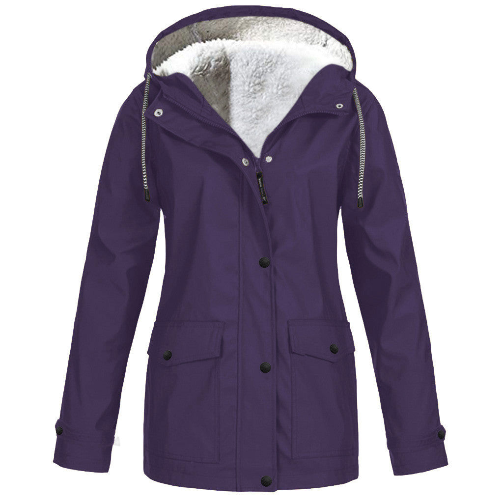 Gevoerde regenjas voor dames - Annabelle