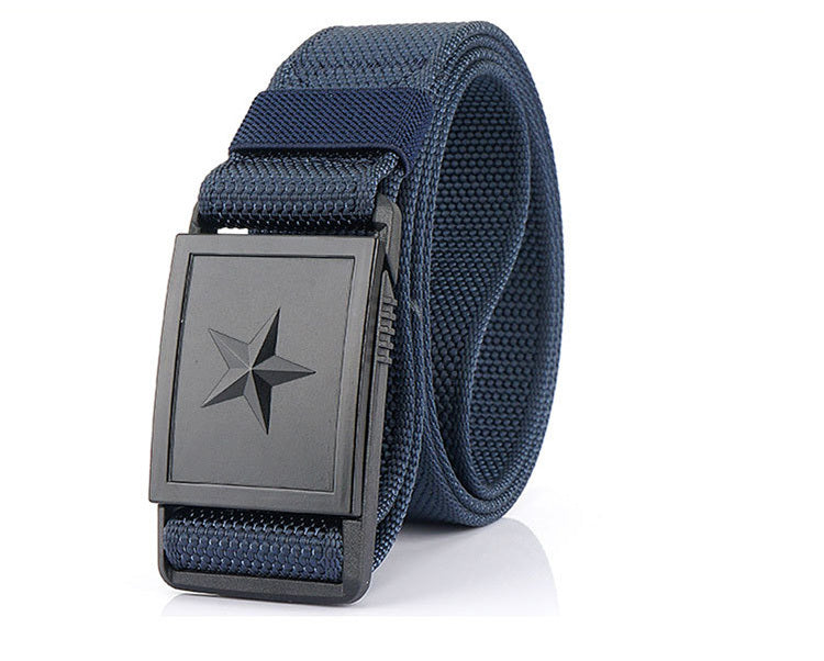 Canvas belt with automatic buckle - Røssel