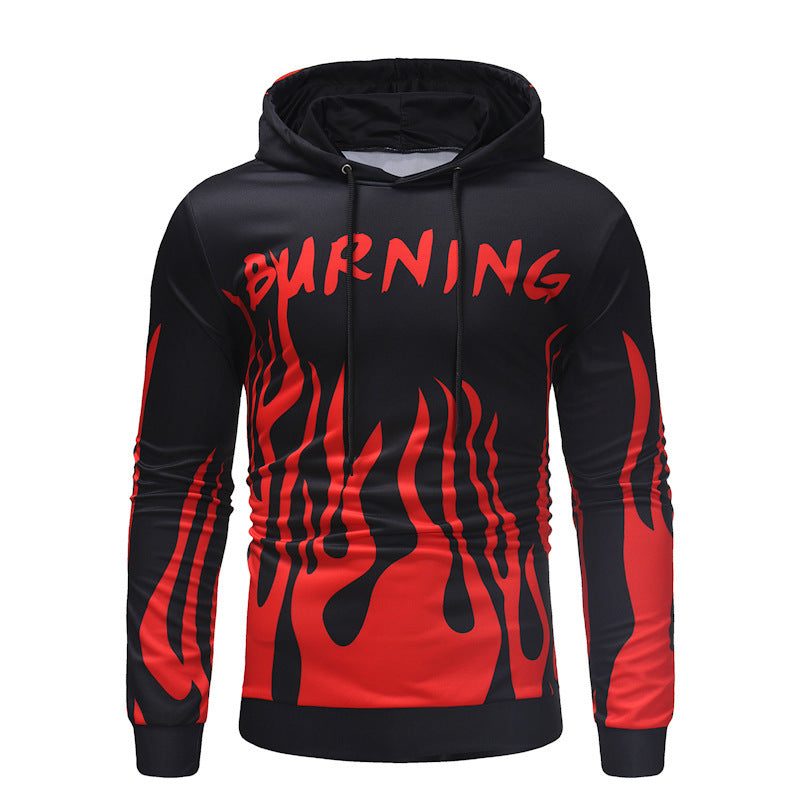 Creatief bedrukte hoodie heren - Maarten