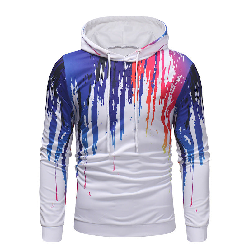 Creatief bedrukte hoodie heren - Maarten
