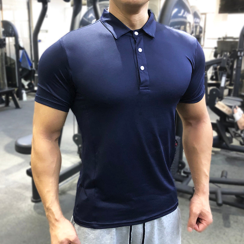 muscle fit polo heren - Bastiaan