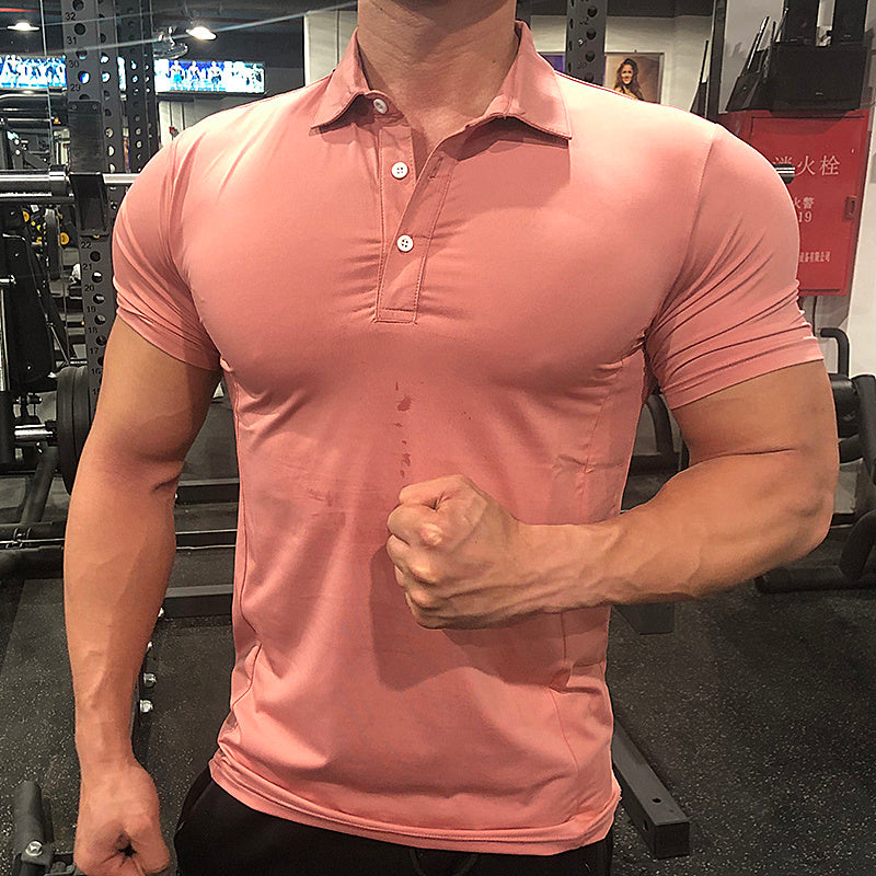 muscle fit polo heren - Bastiaan