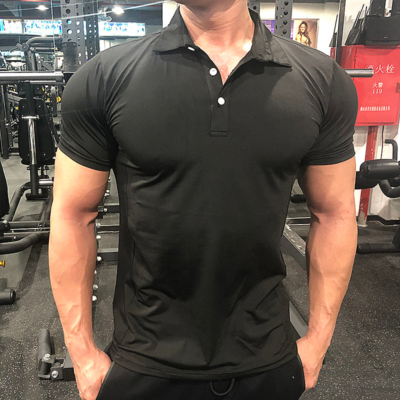 muscle fit polo heren - Bastiaan