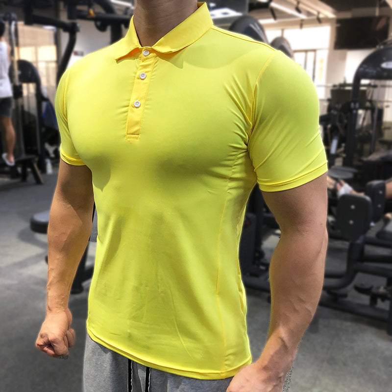 muscle fit polo heren - Bastiaan