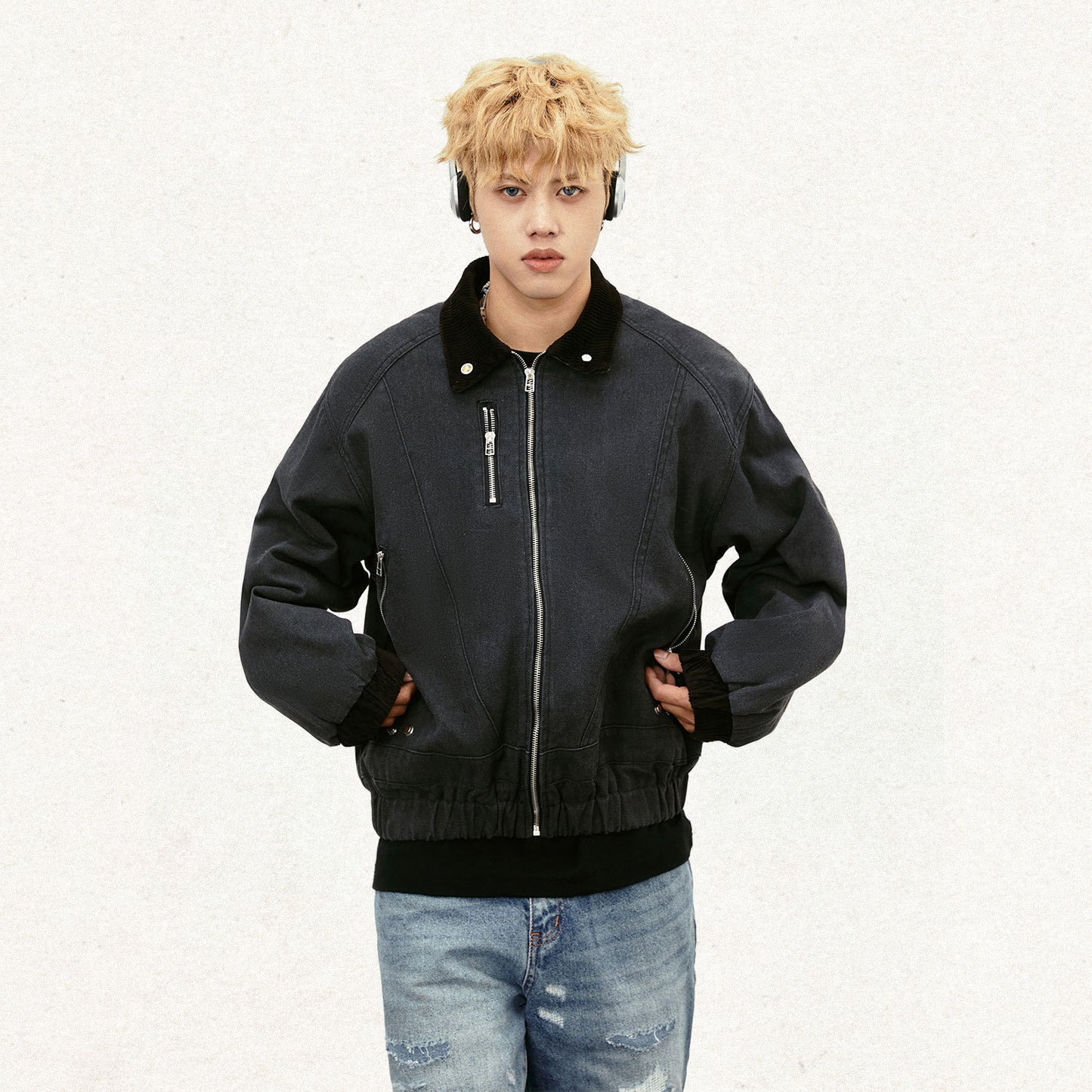 Casual bomber jacket men - Marcel