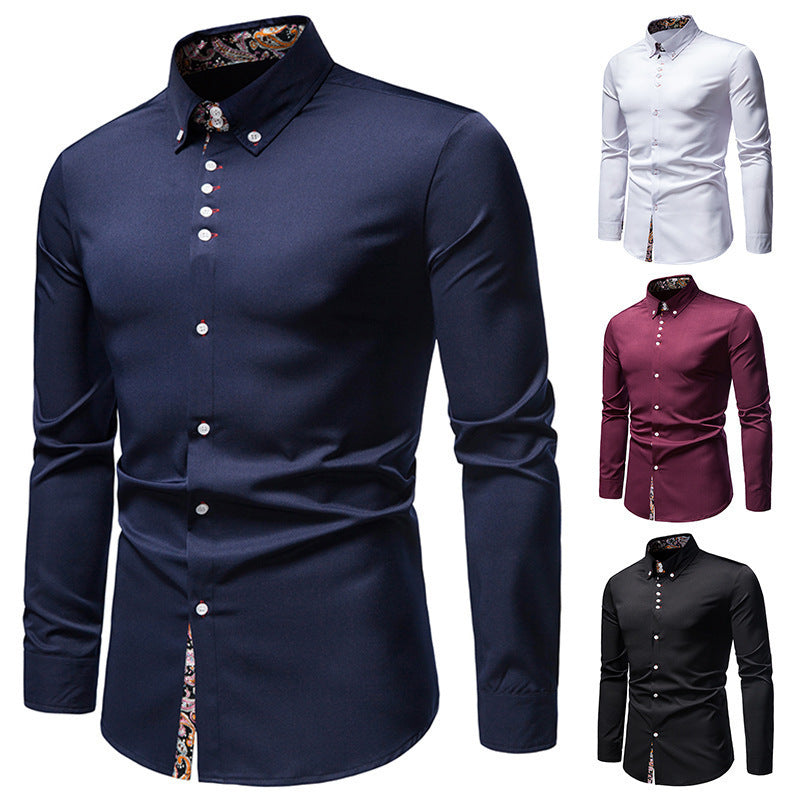 slim fit overhemd heren - Thör