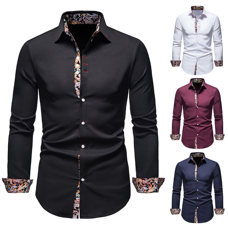 slim fit overhemd heren - Thör