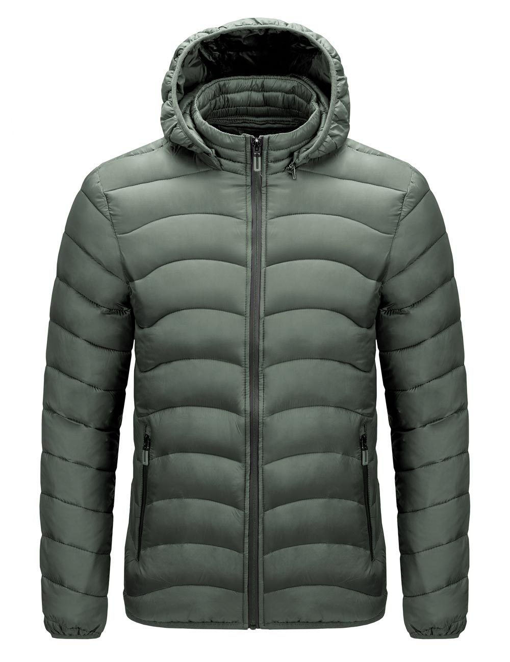 Hooded puffer jacket - Røn