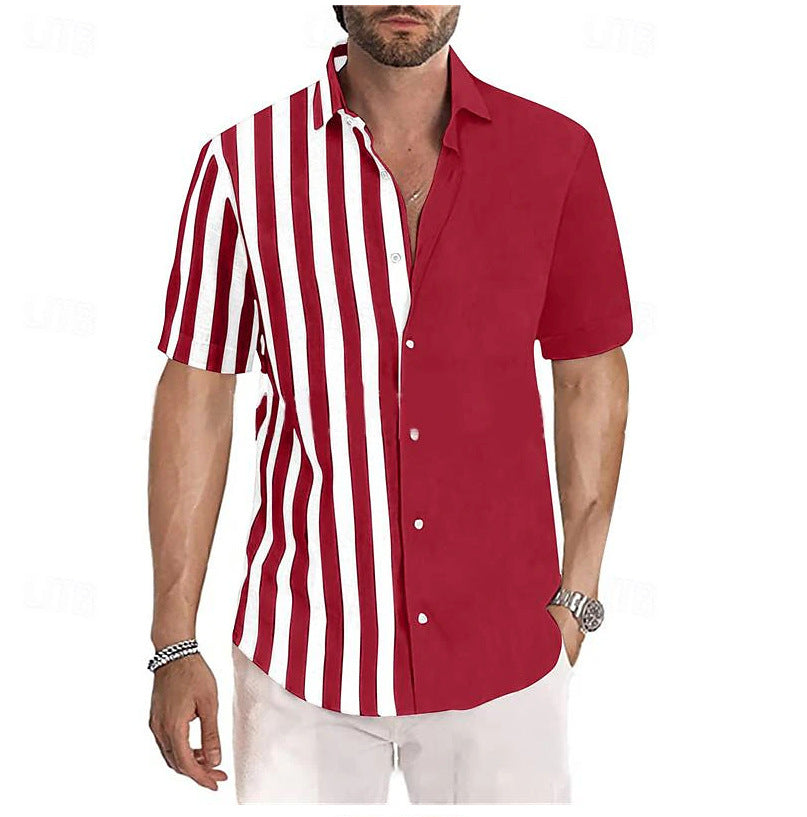 Men's striped shirt - Vortex