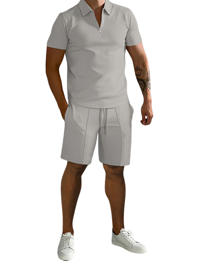 Sporty Chic Polo & Shorts - Thør