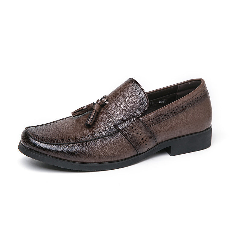 Møjard | Klassieke lederen loafers | Heren