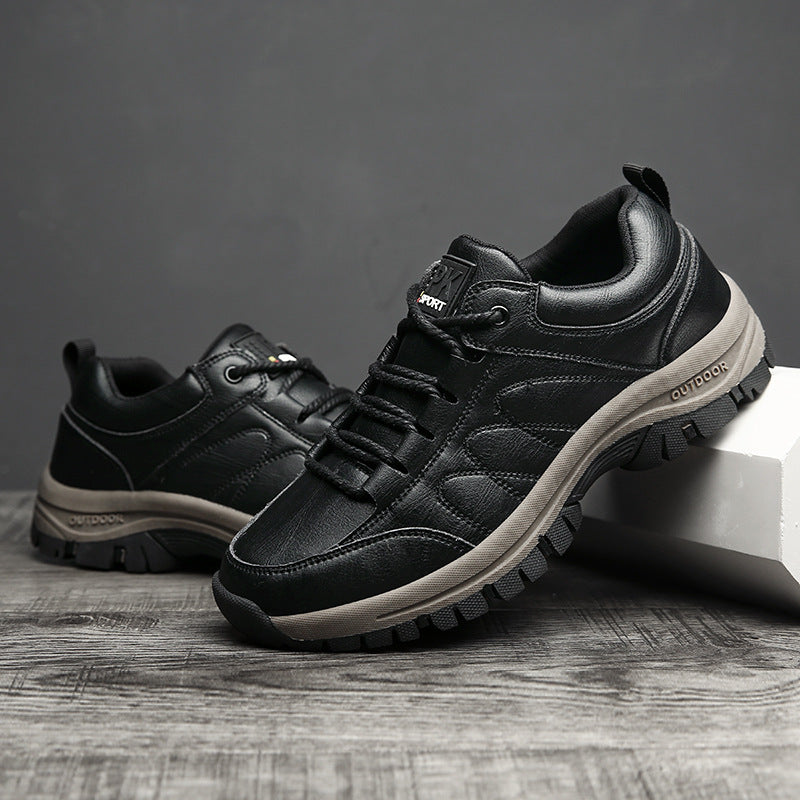 Warm winter shoes, lined and high - Markus