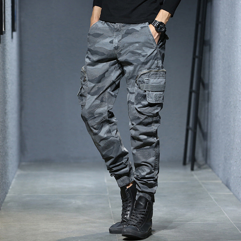 Men's camo trousers, stylish and robust design - Børmer