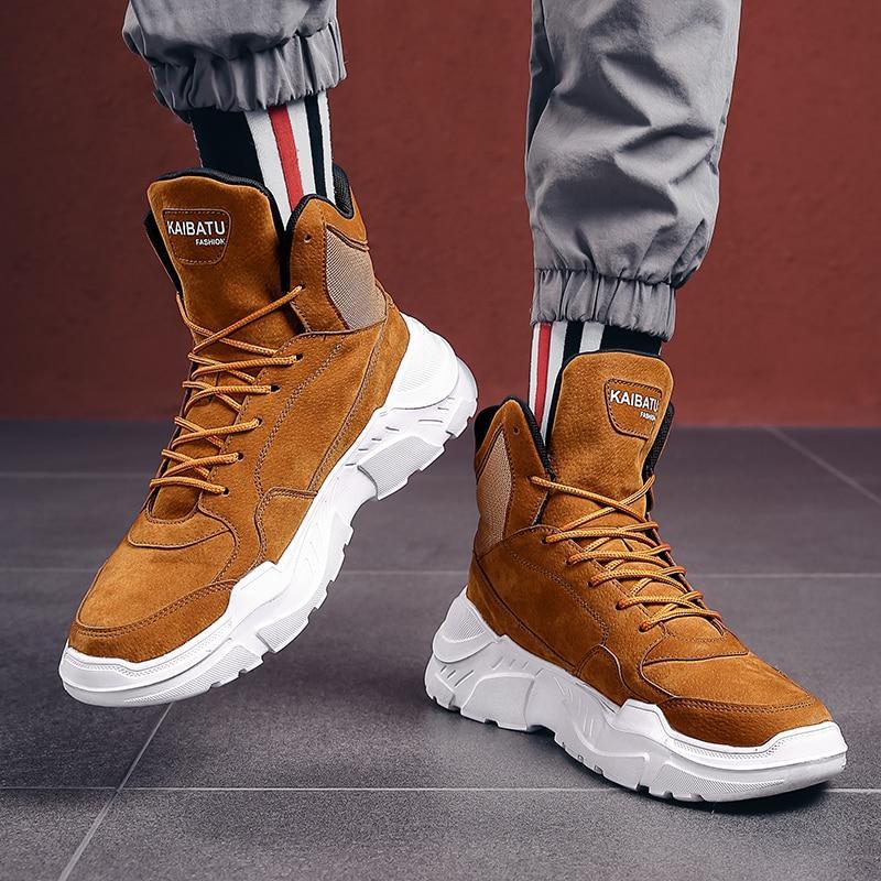Hoge warme winter schoenen voor heren - Skov
