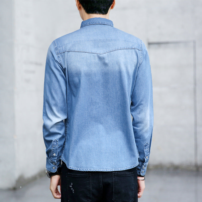 Denim overhemd heren - Joris