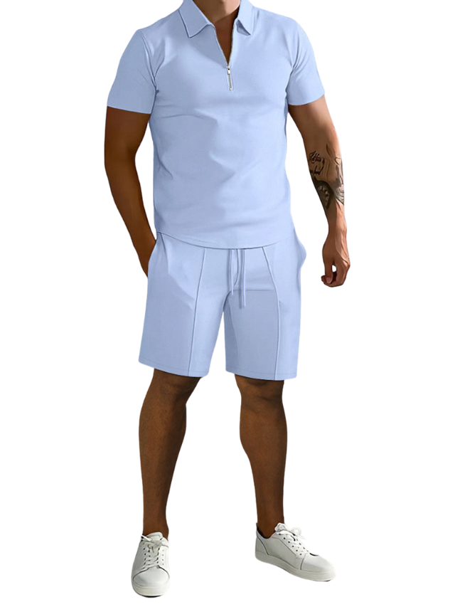 Sporty Chic Polo & Shorts - Thør
