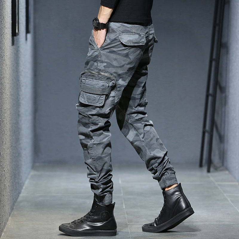 Men's camo trousers, stylish and robust design - Børmer
