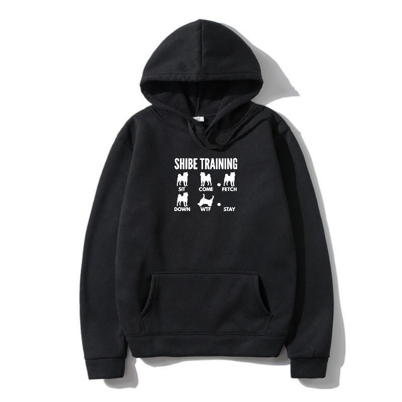Hoodie met grappige honden opdruk - Erik