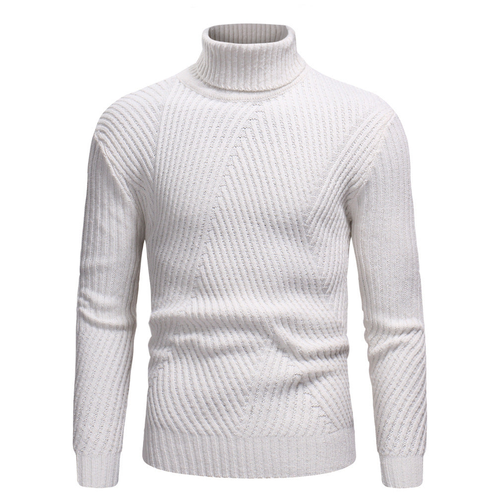 Warm turtleneck sweater for men - Alexander