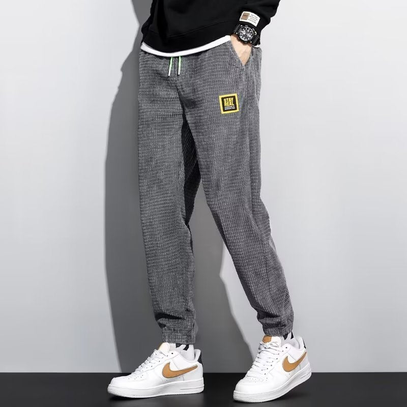 Corduroy jogging pants men - Felix