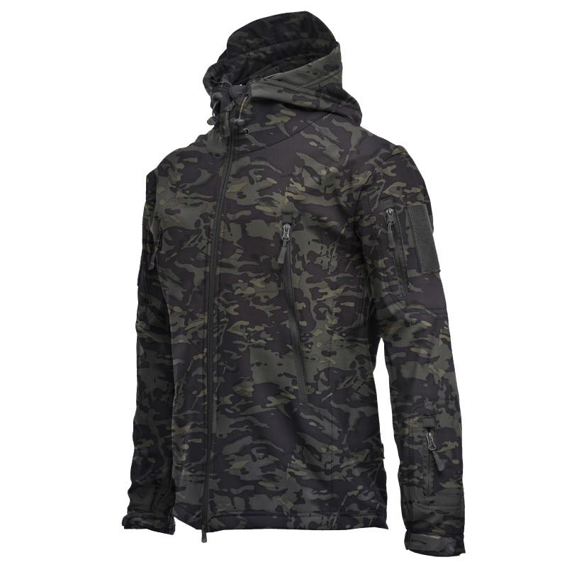 Camo jacket, windproof and stylish - Marcel