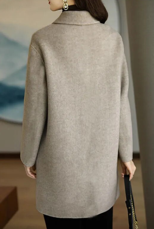 Winterjas van wol voor dames - Katy