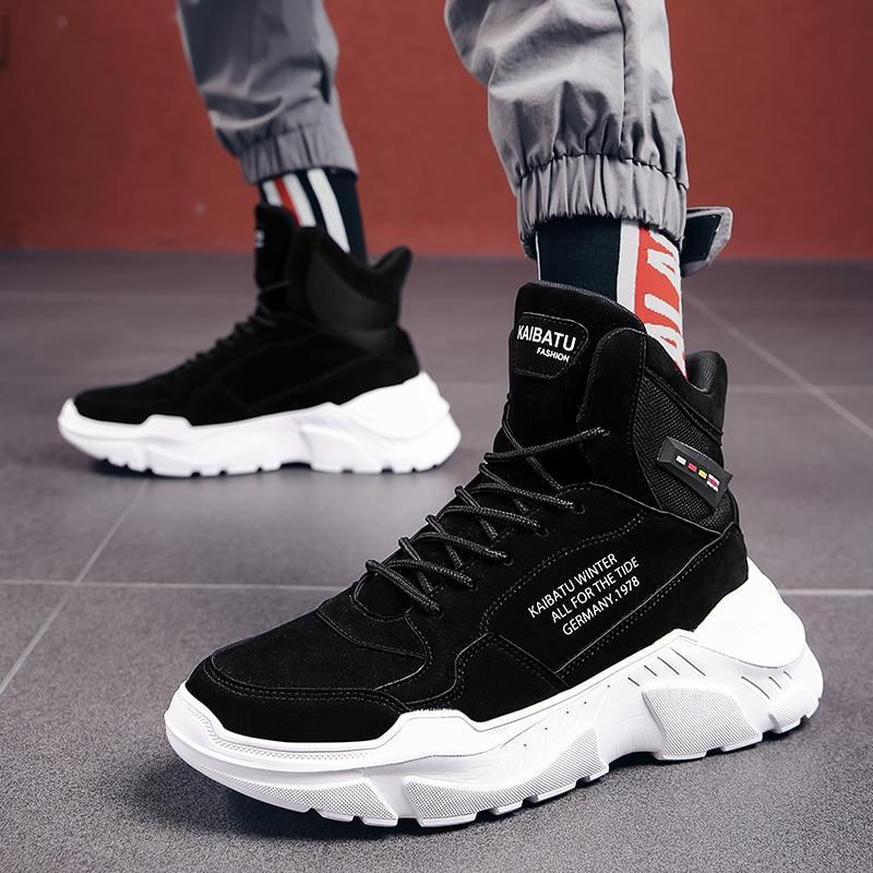 Hoge warme winter schoenen voor heren - Skov