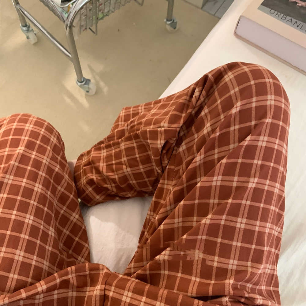 Geruite pyjama broek - Markuys