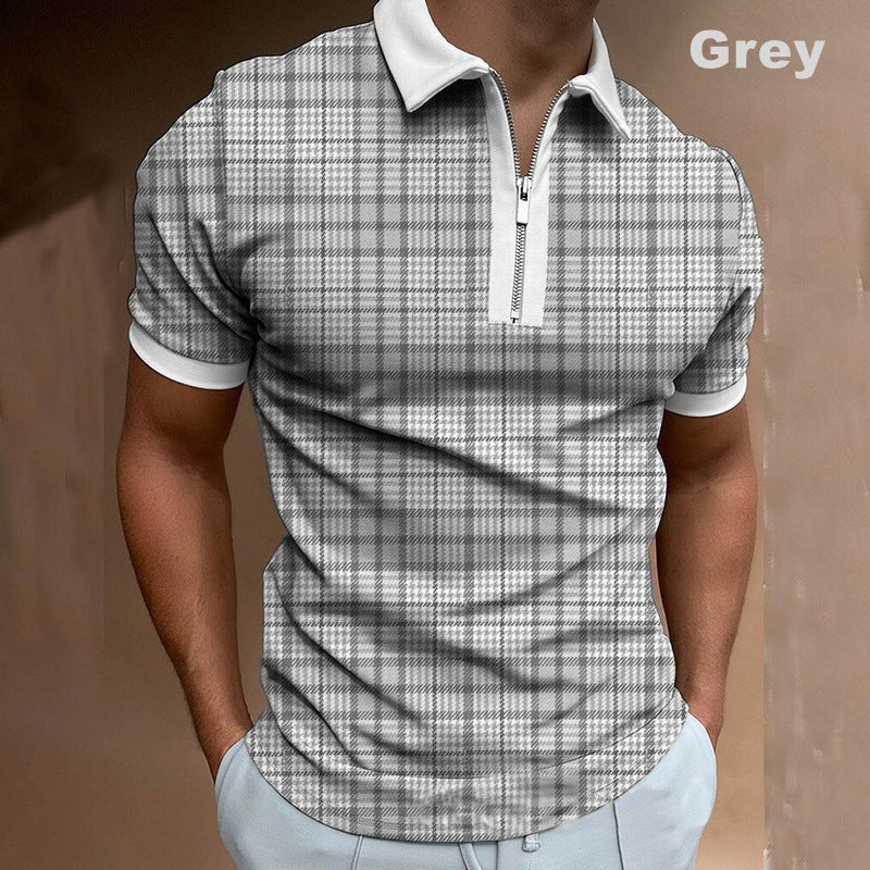 Geruit Poloshirt - Nørlund