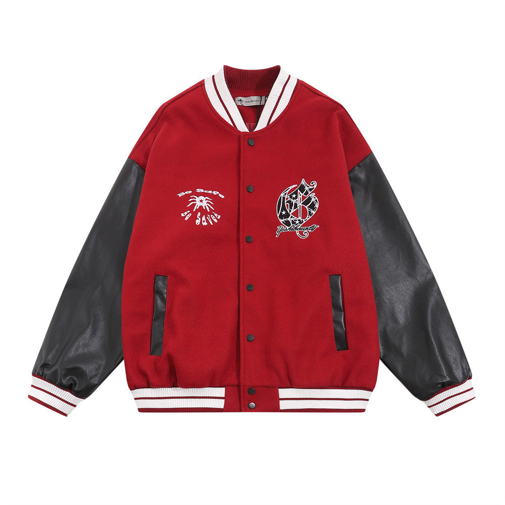 Casual baseball jacket men - Maxim