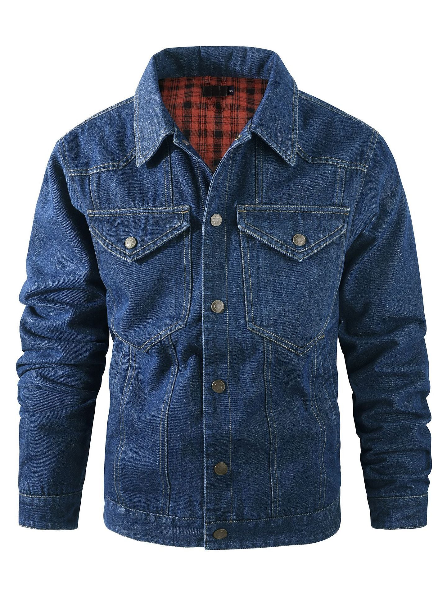 Casual denim jacket men - Thør