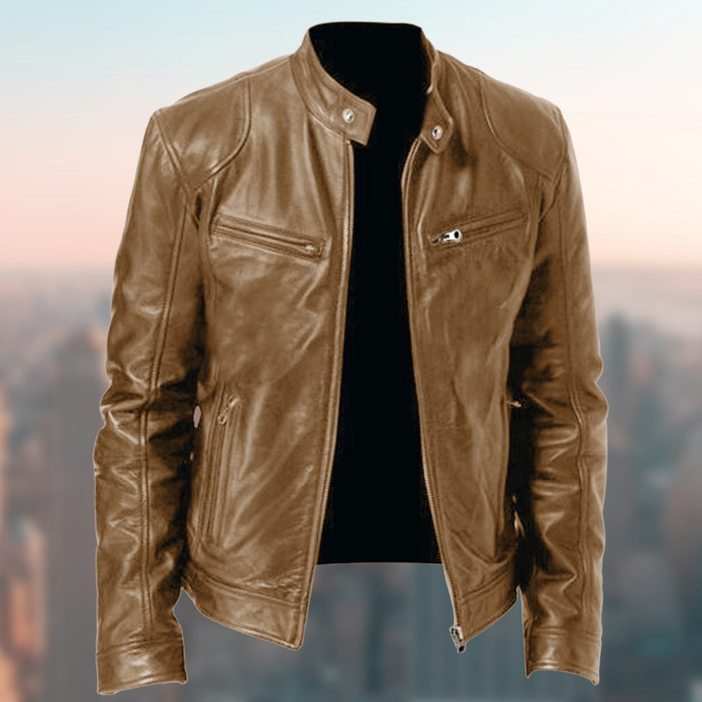 Leren herenjack - Nardo