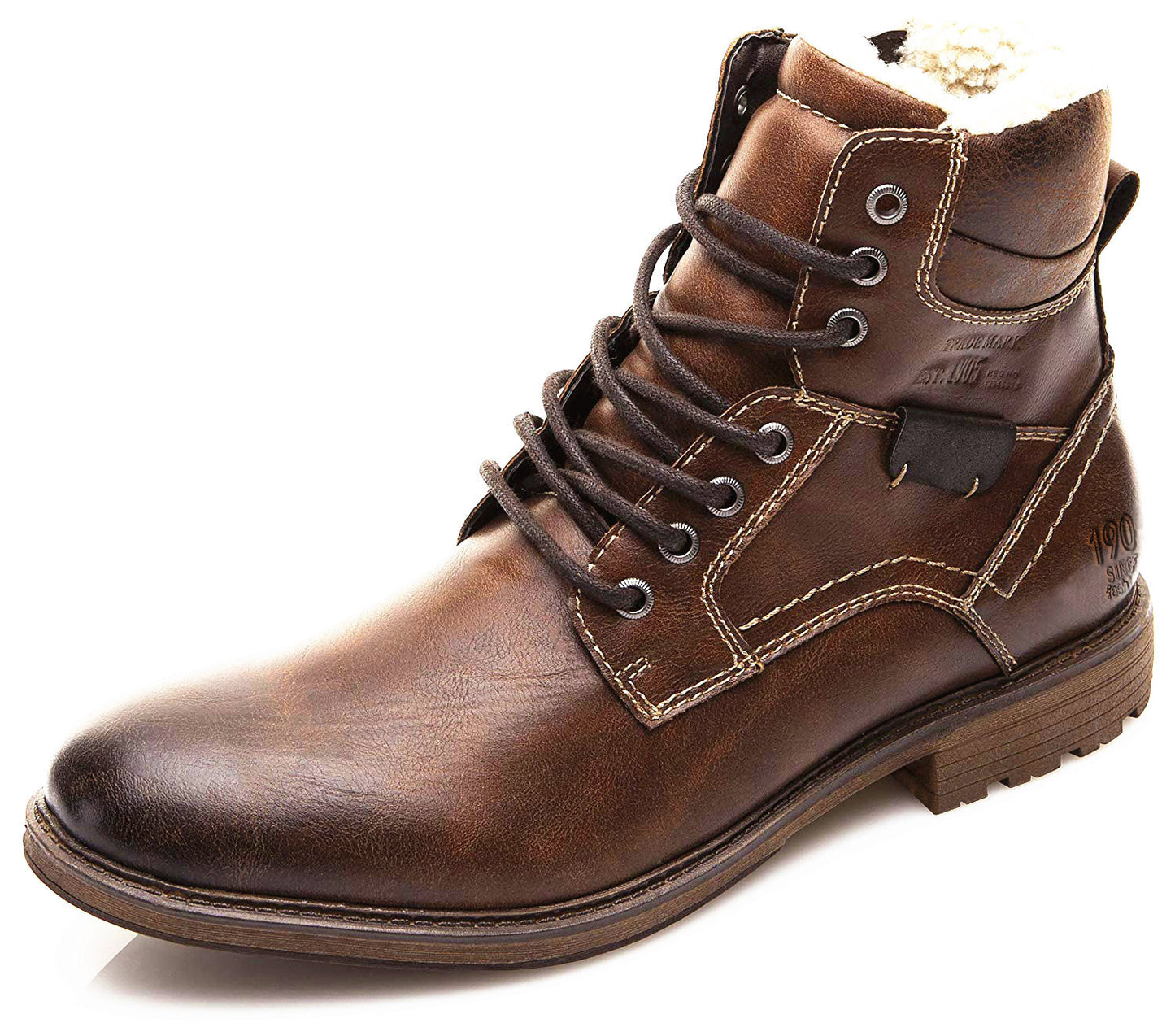 Hoge warme gevoerde winterschoenen - Jørgen