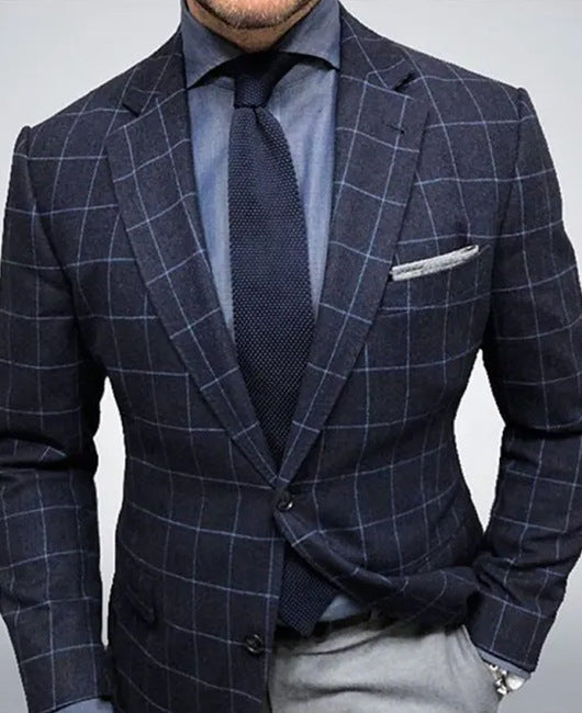 Formele blazer, zakelijk en elegant - Mark