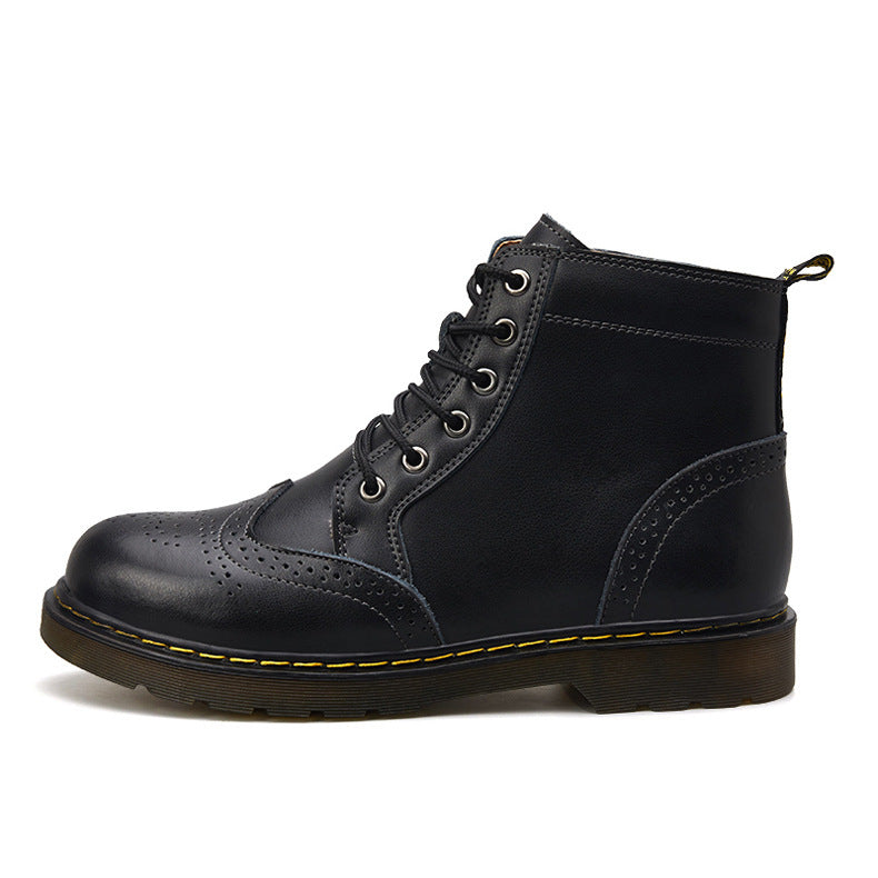 Hoge leren heren schoenen - Condør