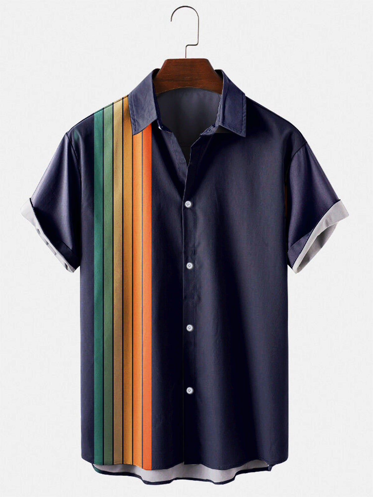 Shirt regenboogkleur - Rønn