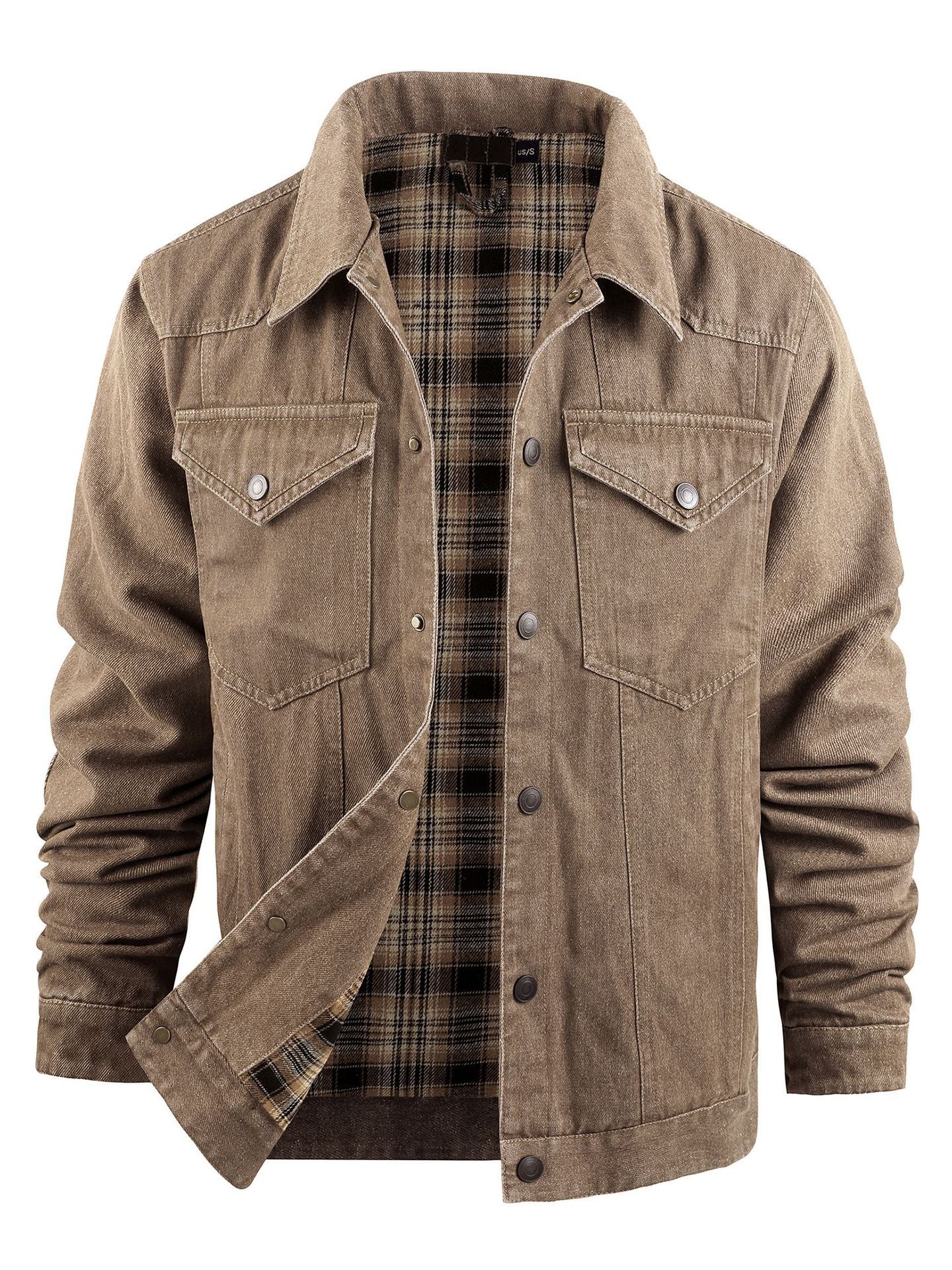 Casual denim jacket men - Thør