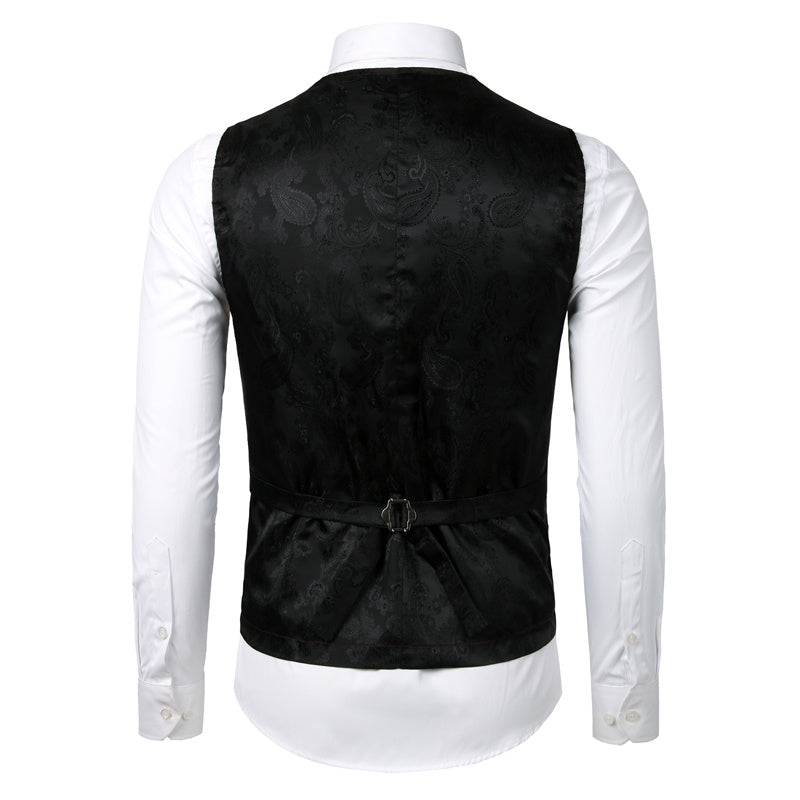 Goudkleurig steampunk heren vest - Otto
