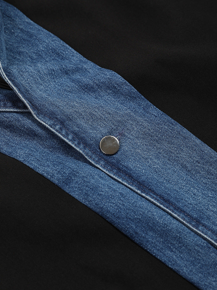 Half denim colbert heren - Nørsen