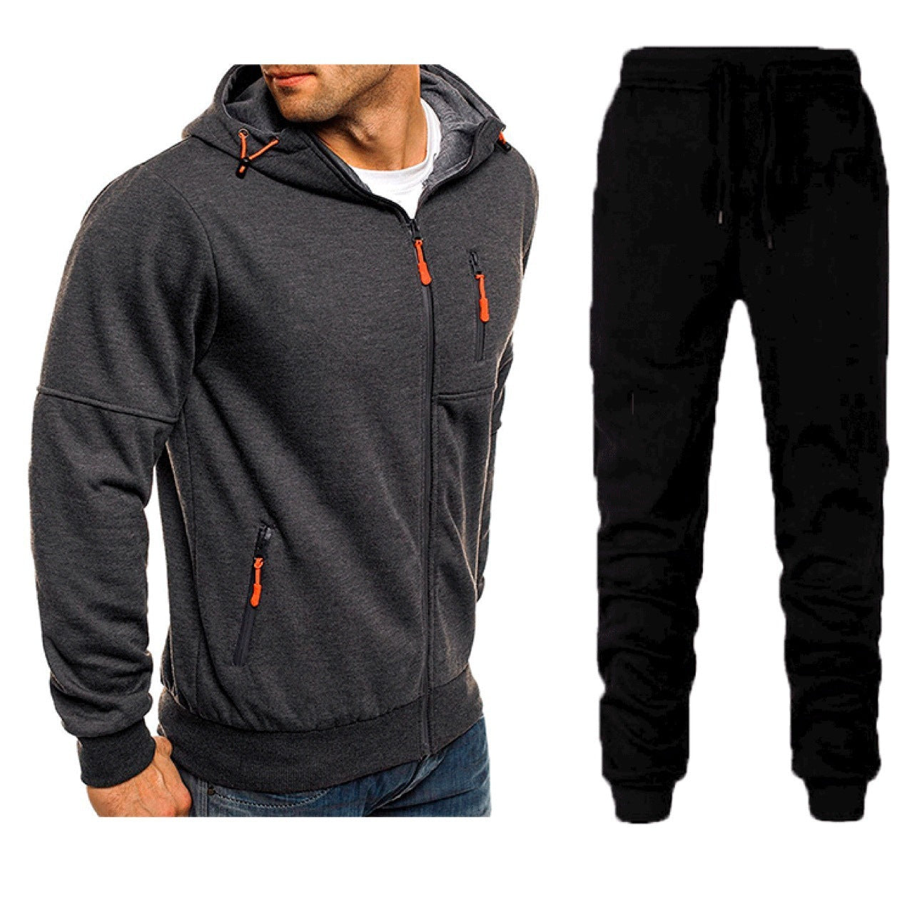 men's vest with zipper & pants - Matteo