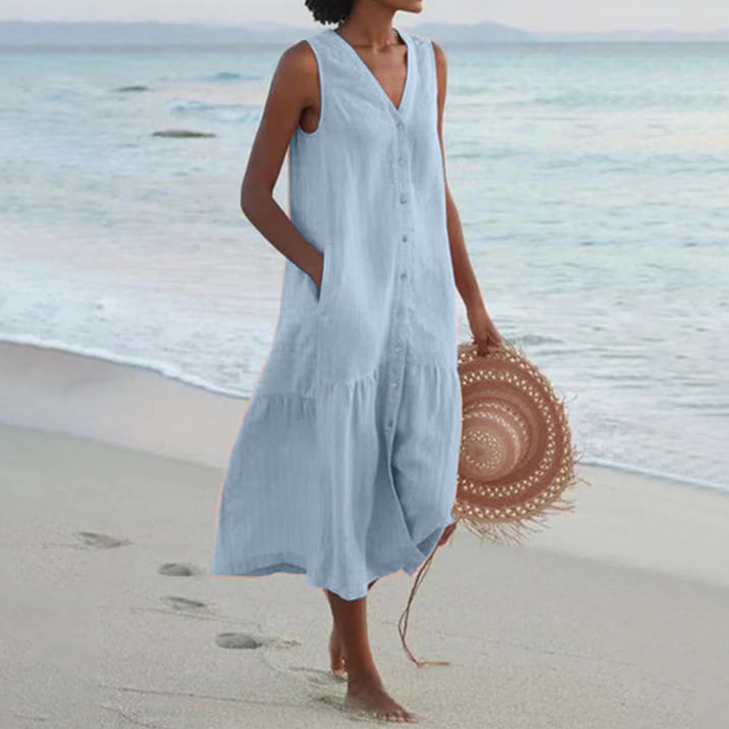 Fijne zomerjurk voor dames - Juul